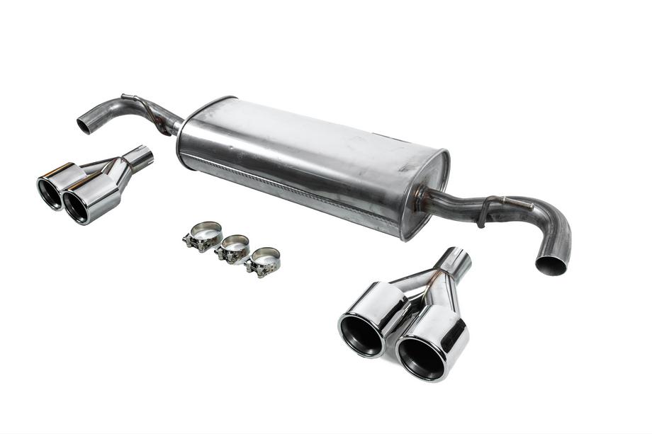 BMW X3 F25 2011-2018 Abgasanlage mit M-Sport Endrohrblenden Foto 4