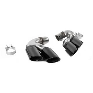 Auspuffendrohrblenden V1 Black im X5M F95 Style BMW X5 G05 2019–2026 Foto 3