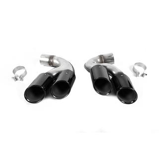 Auspuffendrohrblenden V1 Black im X5M F95 Style BMW X5 G05 2019–2026 Foto 4