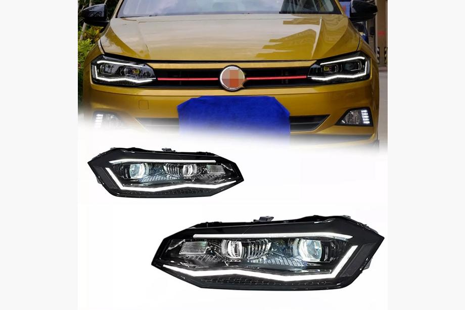 Volkswagen Polo 2017- Frontscheinwerfer FullLed Silver (2 Stk) Image
