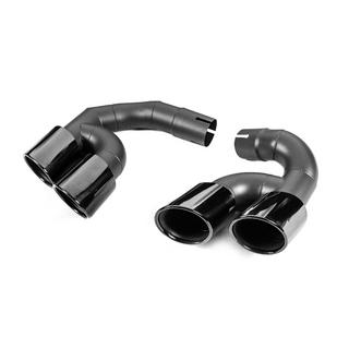 Auspuffendrohrblenden V3 Black im X5M F95 Style BMW X5 G05 2019–2026 Foto 3