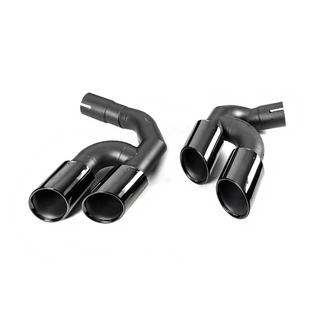 Auspuffendrohrblenden V3 Black im X5M F95 Style BMW X5 G05 2019–2026 Foto 2