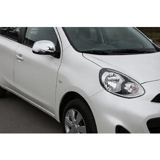 Spiegelabdeckungen (2 Stk, ABS) Nissan Micra K13 2011-2016 Foto 1