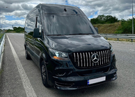 Mercedes Sprinter W907/W910 2018- Frontgrill Panamericana GT Chrom Premium V2 (Mit Rahmen) Foto 3