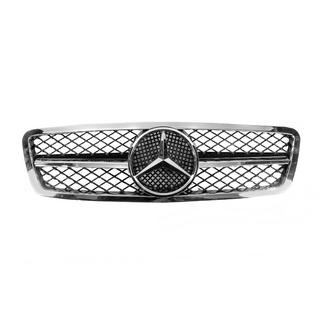 AMG Frontgrill Mercedes C-class W203 2000-2007 Foto 4