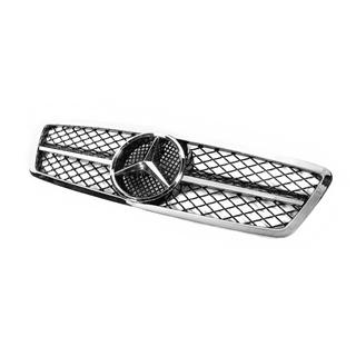 AMG Frontgrill Mercedes C-class W203 2000-2007 Foto 2