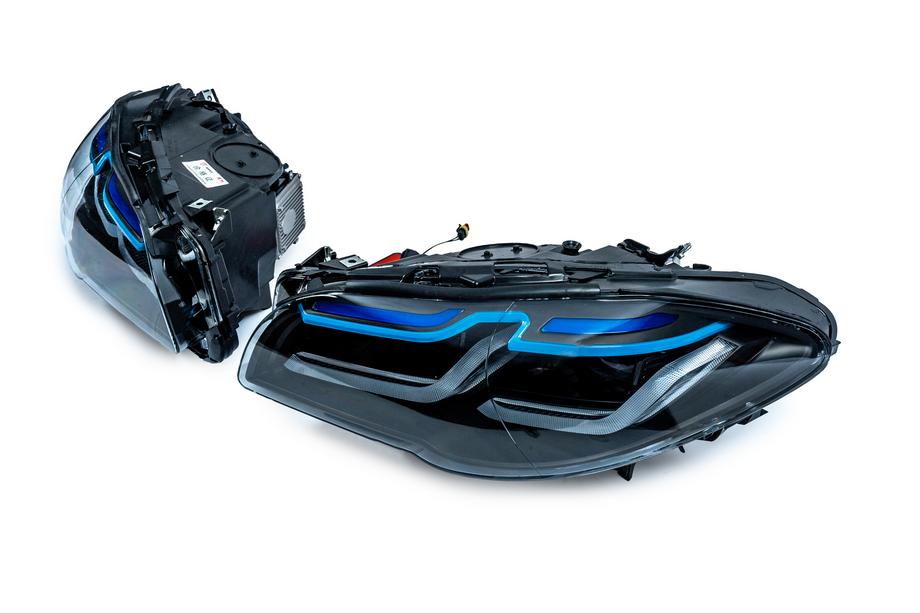 BMW 5 Series F10/F11 2010–2016 Voll-LED Frontscheinwerfer G30 Laser LCI-Style (2013-2016, 2 Stk.) Foto 2