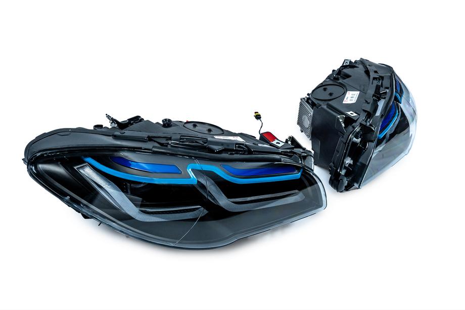 BMW 5 Series F10/F11 2010–2016 Voll-LED Frontscheinwerfer G30 Laser LCI-Style (2013-2016, 2 Stk.) Foto 3