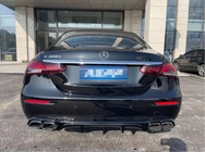 Mercedes E-class W213 2016-2023 Heckdiffusor mit Endrohren Silber (für Base, Design E63 2020-2024) Foto 1