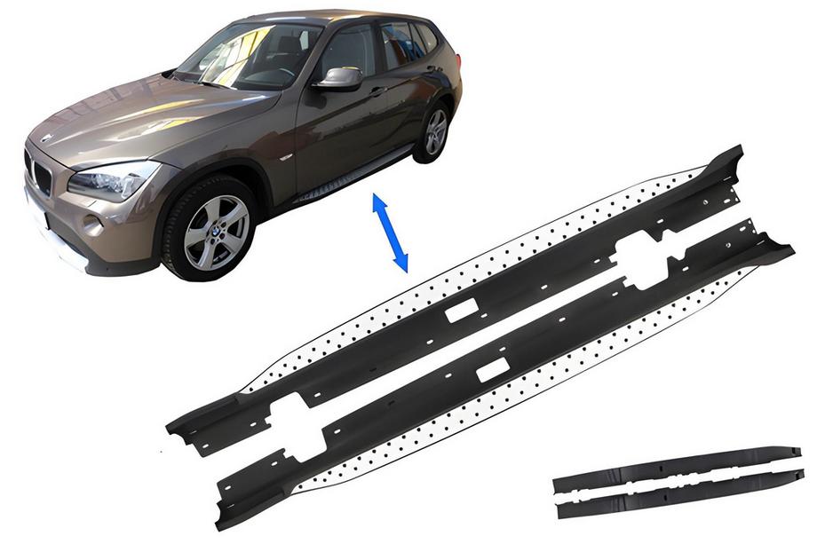 BMW X1 E84 2009-2015 Originale Trittbretter (2 Stk, Aluminium) Image