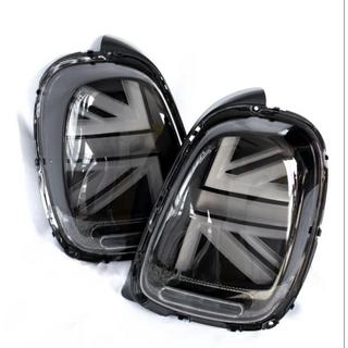 LED Heckleuchten im Union Jack Black Stil (2 Stk) Mini Cooper F55/56/57 2014-2023 Foto 2