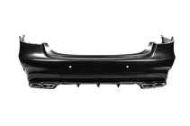 Mercedes E-class W212 2009-2016 Heckstoßstange mit Diffusor E63 AMG (2013-2016) Foto 1