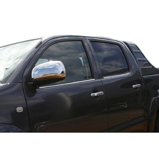 Fensterleisten Chrom (4 Stk, Edelstahl) Toyota Hilux 2006-2015 Foto 1