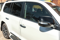 Toyota Land Cruiser 200 2007-2021 Fensterleisten Chrom (6 Stk, Edelstahl) Foto 14