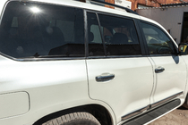 Toyota Land Cruiser 200 2007-2021 Fensterleisten Chrom (6 Stk, Edelstahl) Foto 15