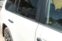 Toyota Land Cruiser 200 2007-2021 Fensterleisten Chrom (6 Stk, Edelstahl) Foto 1