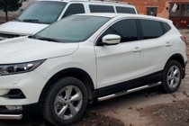 Nissan Qashqai 2014-2021 Seitliche Rohre (2017-2021, 2 Stk., Edelstahl) Foto 1