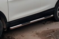 Nissan Qashqai 2014-2021 Seitliche Rohre (2017-2021, 2 Stk., Edelstahl) Foto 2