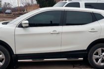 Nissan Qashqai 2014-2021 Seitliche Rohre (2017-2021, 2 Stk., Edelstahl) Foto 3