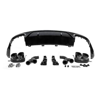 Heckdiffusor SQ5-Style (2017-2020, mit schwarzen Endrohren) Audi Q5 2017-2025 Foto 4