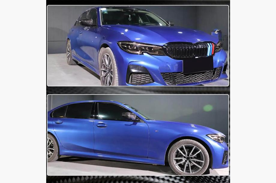 BMW 6 Series G32 2017- Spiegelabdeckungen M-Look V2 (Carbon) Foto 3