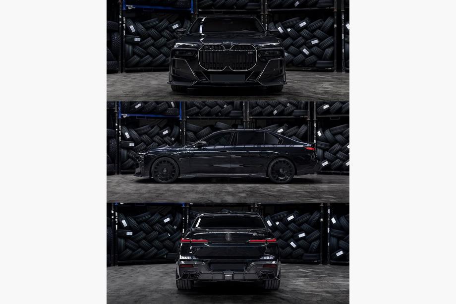 BMW 7 Series G70/G71 2022- Bodykit MNSR-Style Carbon Foto 9