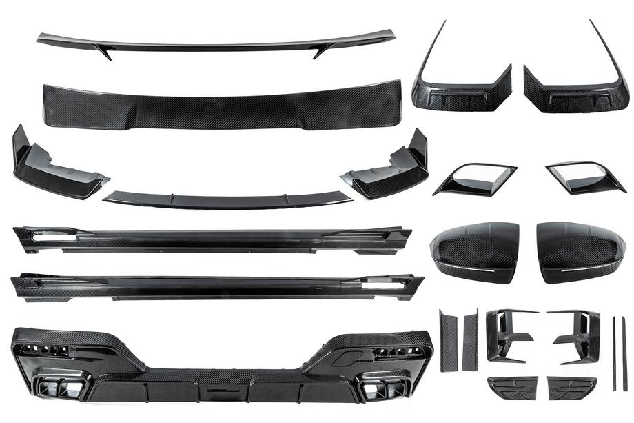BMW 7 Series G70/G71 2022- Bodykit MNSR-Style Carbon Foto 3
