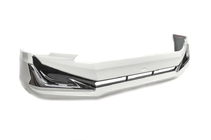 Toyota Land Cruiser Prado 150 2009-2023 Frontstoßstangenlippe Modelista V3-LED (2017-) Weiß Foto 3