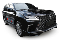 Lexus LX570/450d 2008-2022 Zierleisten Abdeckungen BlackEdition (für 2016+) Foto 1