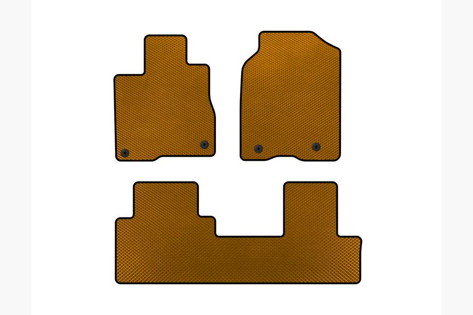 Acura MDX 2001-2006 EVA Fußmatten (Orange) Image