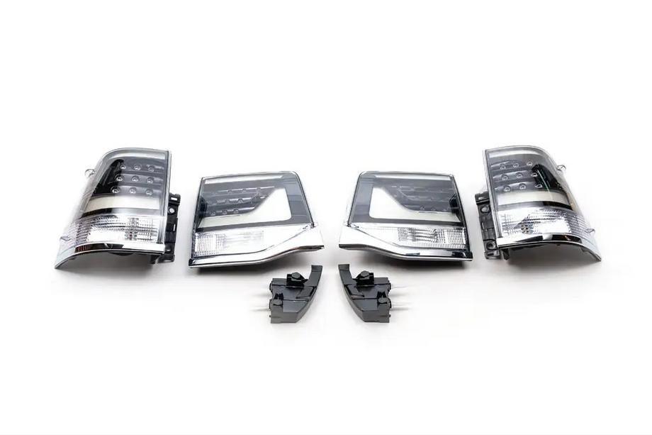 Toyota Land Cruiser 200 2007-2021 SALE! Heckleuchten 2016+ (Executive Black) Aussen rechts (Kotfluegel) Foto 2