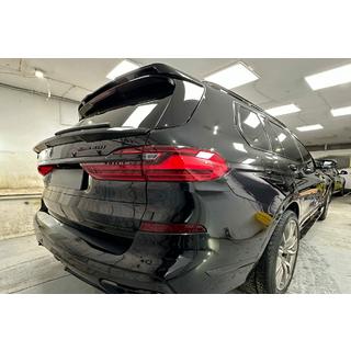 Heckscheiben Spoiler V2 (Schwarz Glanz) BMW X7 G07 2019- Foto 3