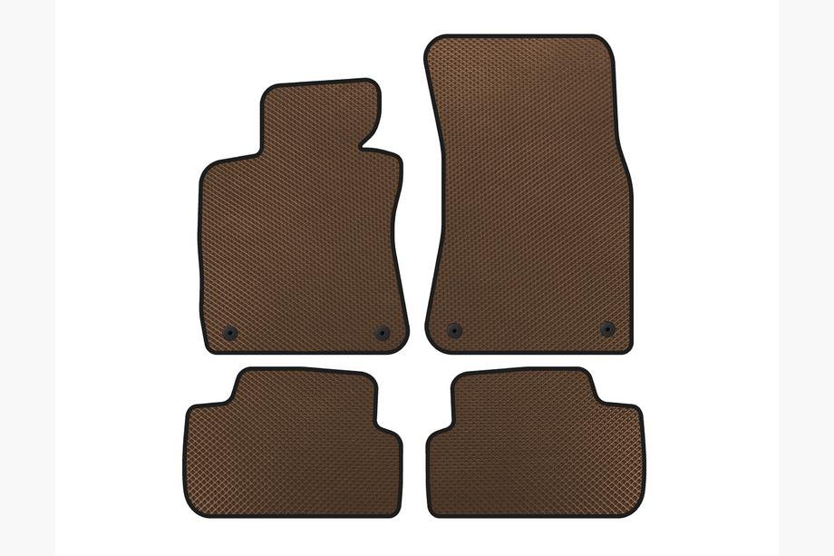 BMW 6 Series E63/E64 2003-2010 EVA Fußmatten (Braun) Image