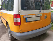 Volkswagen Caddy 2004-2010 Chromleiste über dem Kennzeichen (2-türig, Edelstahl) Foto 1