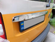 Volkswagen Caddy 2004-2010 Chromleiste über dem Kennzeichen (2-türig, Edelstahl) Foto 2