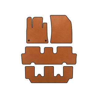 EVA Fußmatten V1 (3 Reihen, Orange)