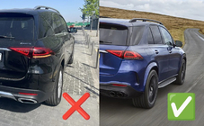 Mercedes GLE W167 2018- AMG GLE53 2018-Design Bodykit (mit Heckdiffusor) Foto 6