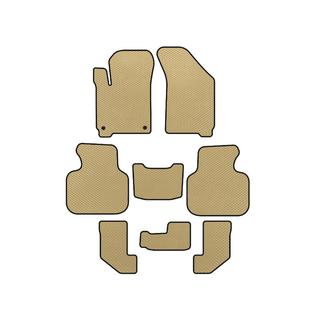 EVA Fußmatten (2008-2011, 3 Reihen, Beige)