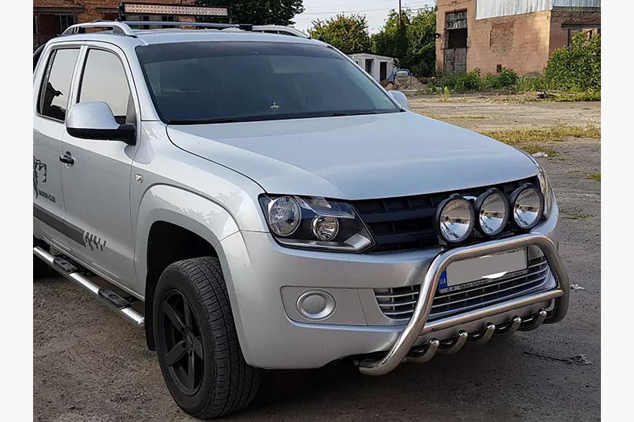 Volkswagen Amarok 2010-2022 Frontbügel WT003 (Edelstahl) Foto 7
