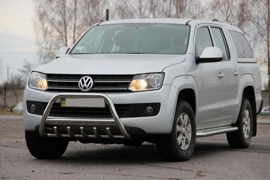 Volkswagen Amarok 2010-2022 Frontbügel WT003 (Edelstahl) Foto 3