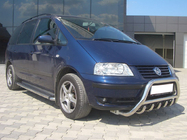 Volkswagen Sharan 1995-2010 Frontbügel WT003 (Edelstahl) Foto 3