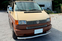 Volkswagen T4 Transporter 1990-2003 Frontschutzbügel ST008 (Edelstahl) 42mm Foto 5