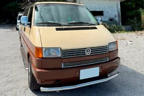Volkswagen T4 Caravelle/Multivan 1990–2003 Frontschutzbügel ST008 (Edelstahl) Foto 4