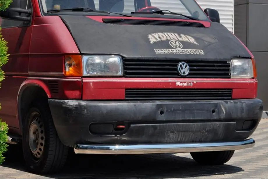 Volkswagen T4 Caravelle/Multivan 1990–2003 Frontschutzbügel ST008 (Edelstahl) Image
