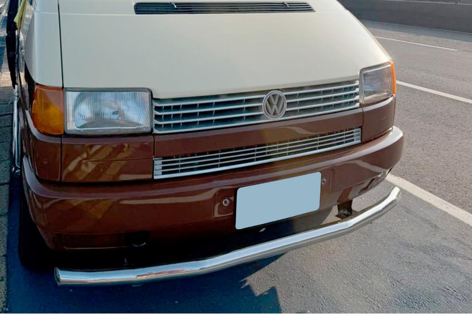 Volkswagen T4 Caravelle/Multivan 1990–2003 Frontschutzbügel ST008 (Edelstahl) 60mm Foto 7