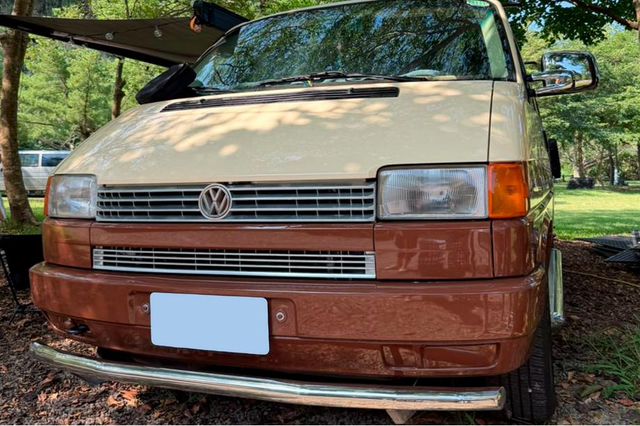 Volkswagen T4 Caravelle/Multivan 1990–2003 Frontschutzbügel ST008 (Edelstahl) 60mm Foto 2