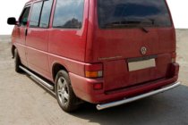 Volkswagen T4 Transporter 1990-2003 Heckbügel AK002 (Edelstahl) Foto 1