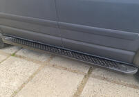 Volkswagen T5 Multivan 2003–2010 Trittbretter X5-Typ schwarz (2 Stk., Alu) Foto 1