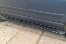 Volkswagen T5 Transporter 2003-2010 Seitenschweller Allmond Black (2 Stk., Alu) Langer Radstand Foto 3