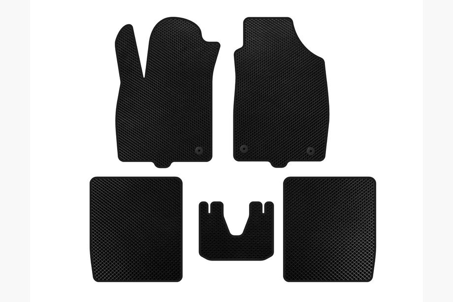 Fiat Panda 2003-2011 EVA Fußmatten (Schwarz) Image